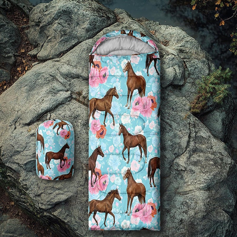 QOOMO Camping Sleeping Bags,3 Season Warm & Cool Weather,Lightweight,Waterproof Sleeping Bags for Adults & Kids,Traveling,and Outdoors - Image 2
